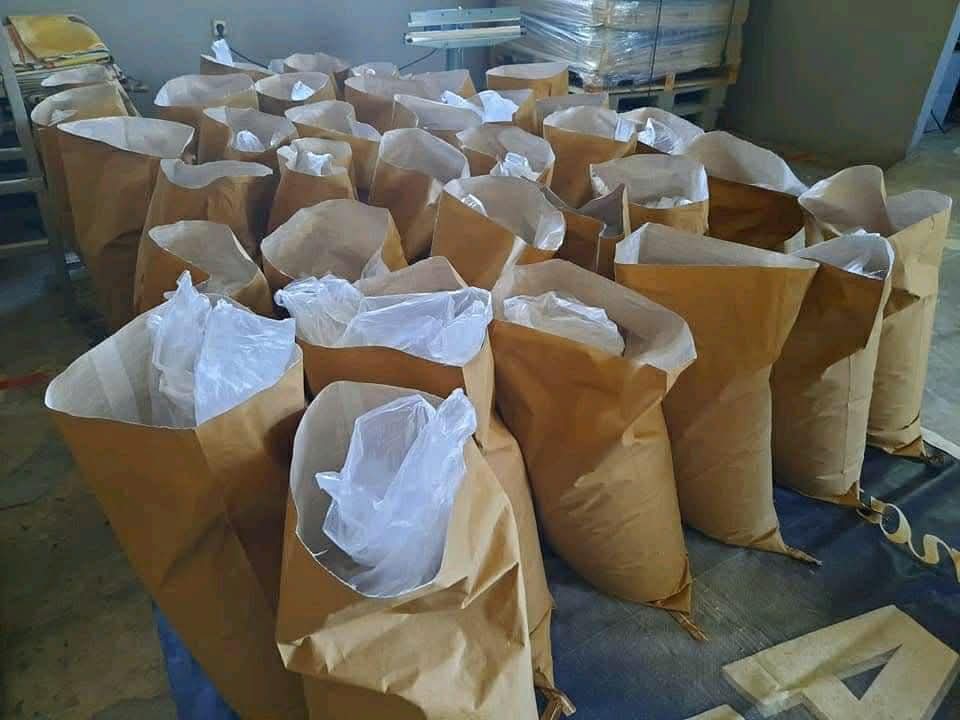 25 kg Kraft Paper Bag Packaging